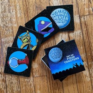 Mystery Science Theater 3000 Coasters Set